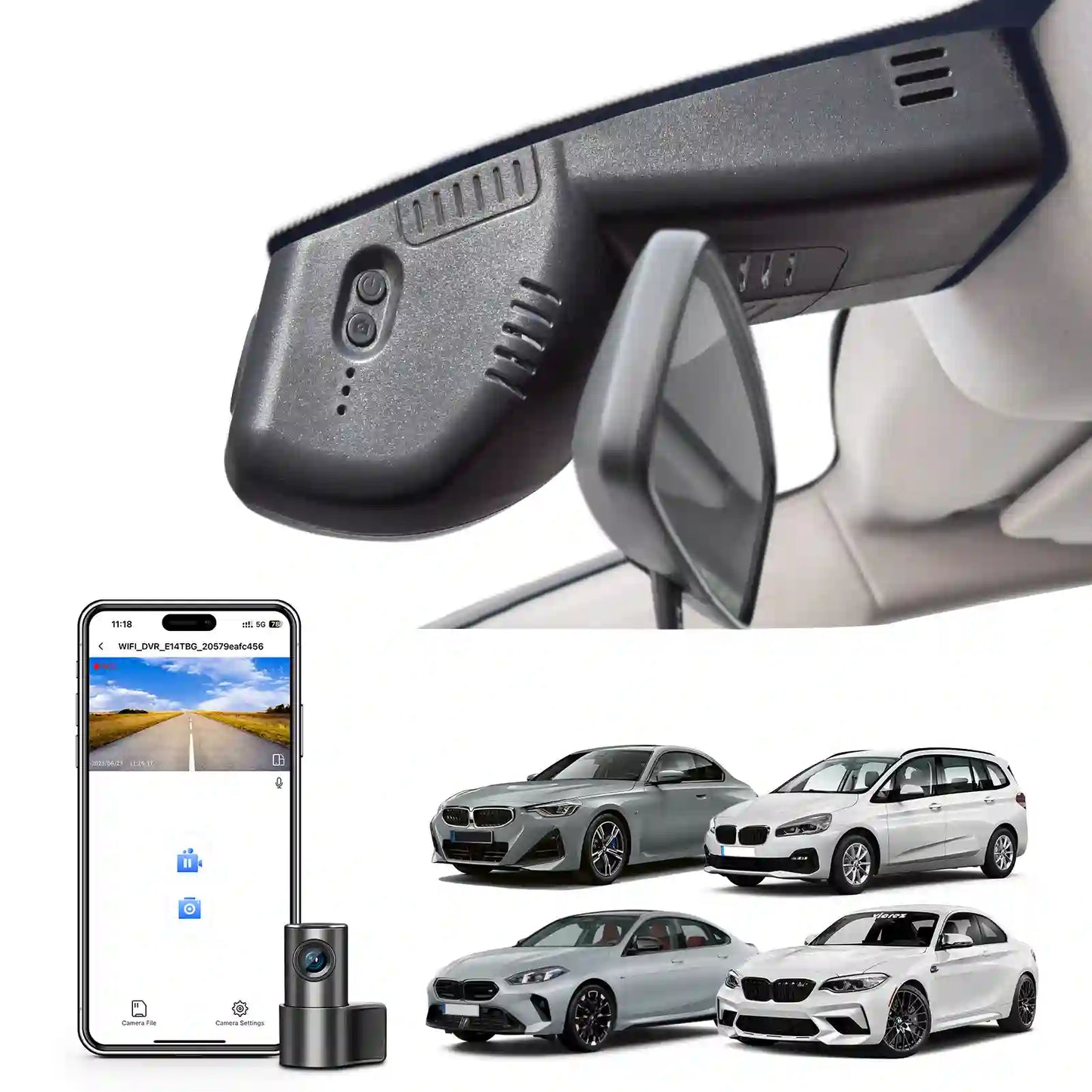Aftermarket Supplier OEM Look BMW 2 Series Dash Cam