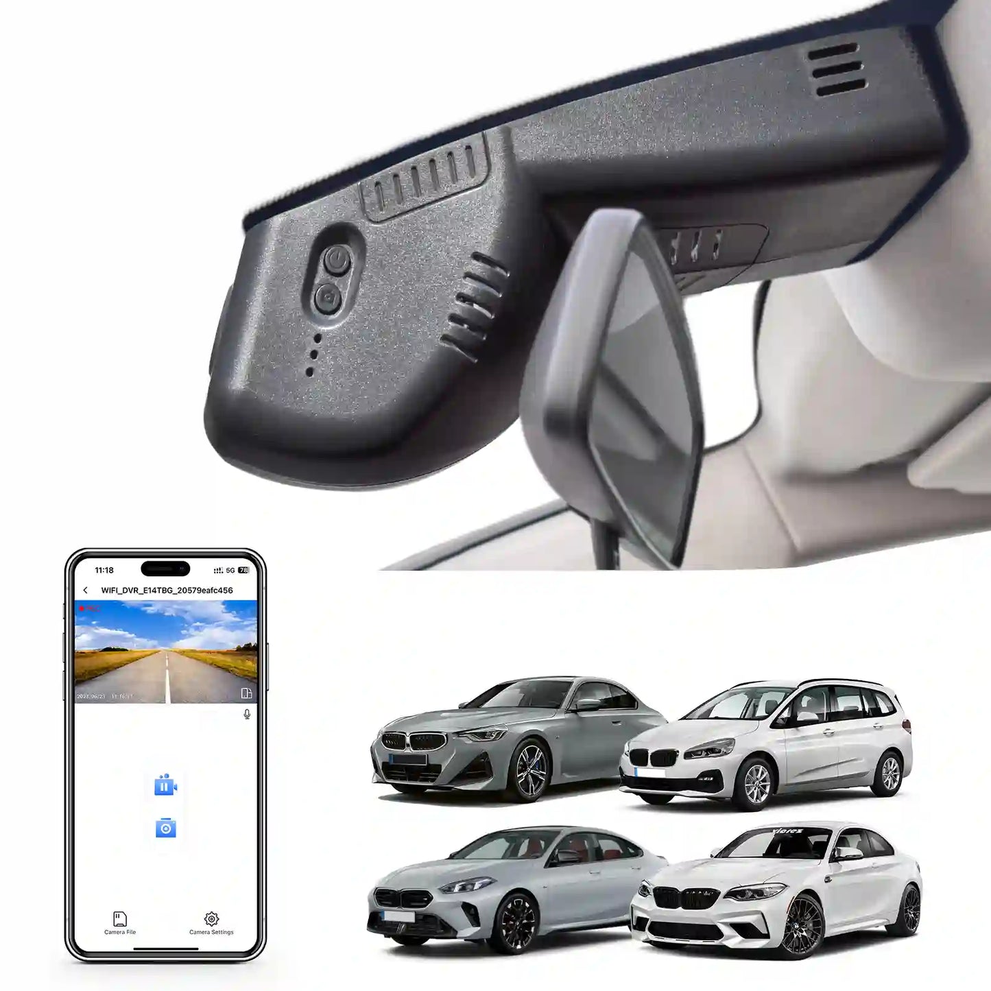Aftermarket Supplier OEM Look BMW 2 Series Dash Cam
