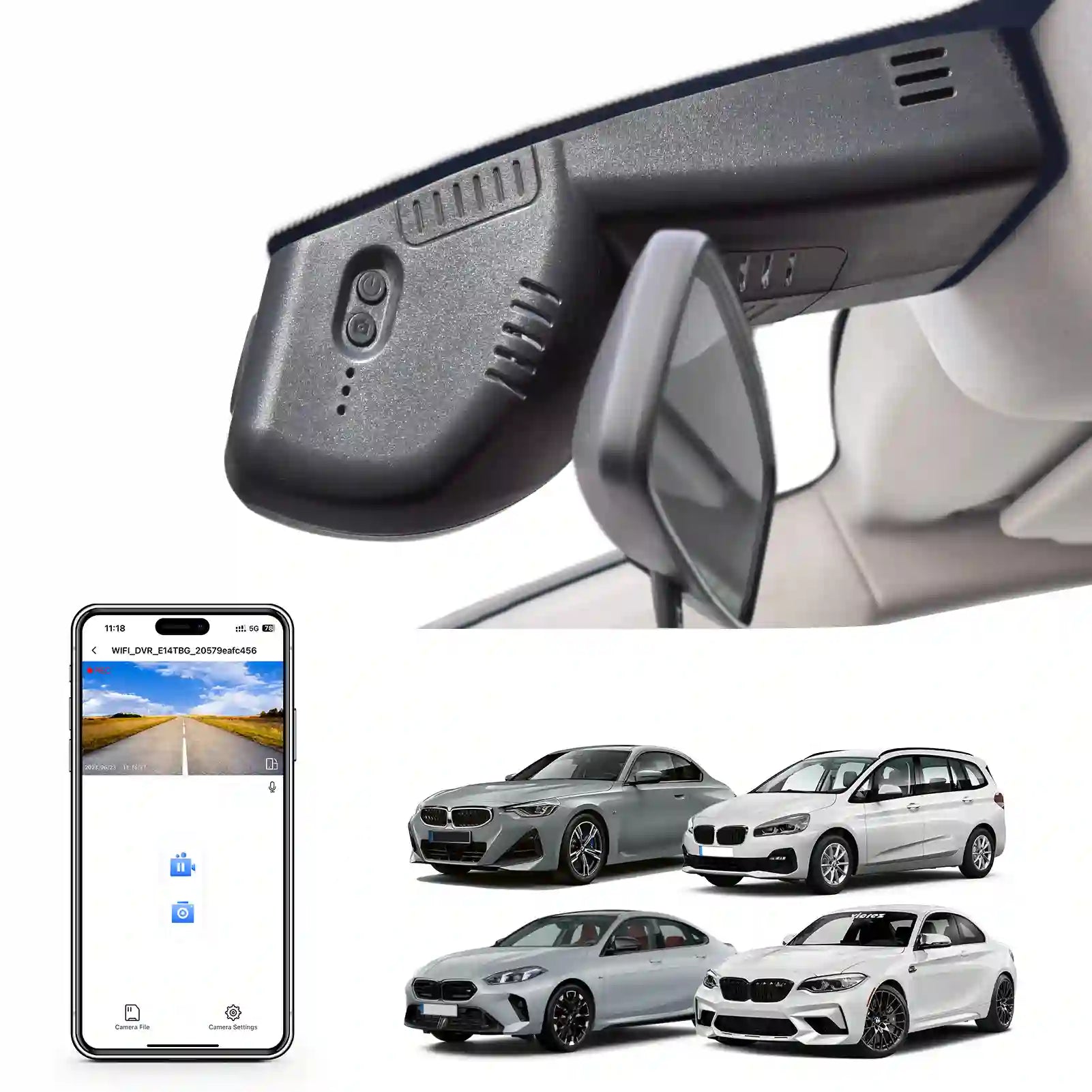 Aftermarket Supplier OEM Look BMW 2 Series Dash Cam