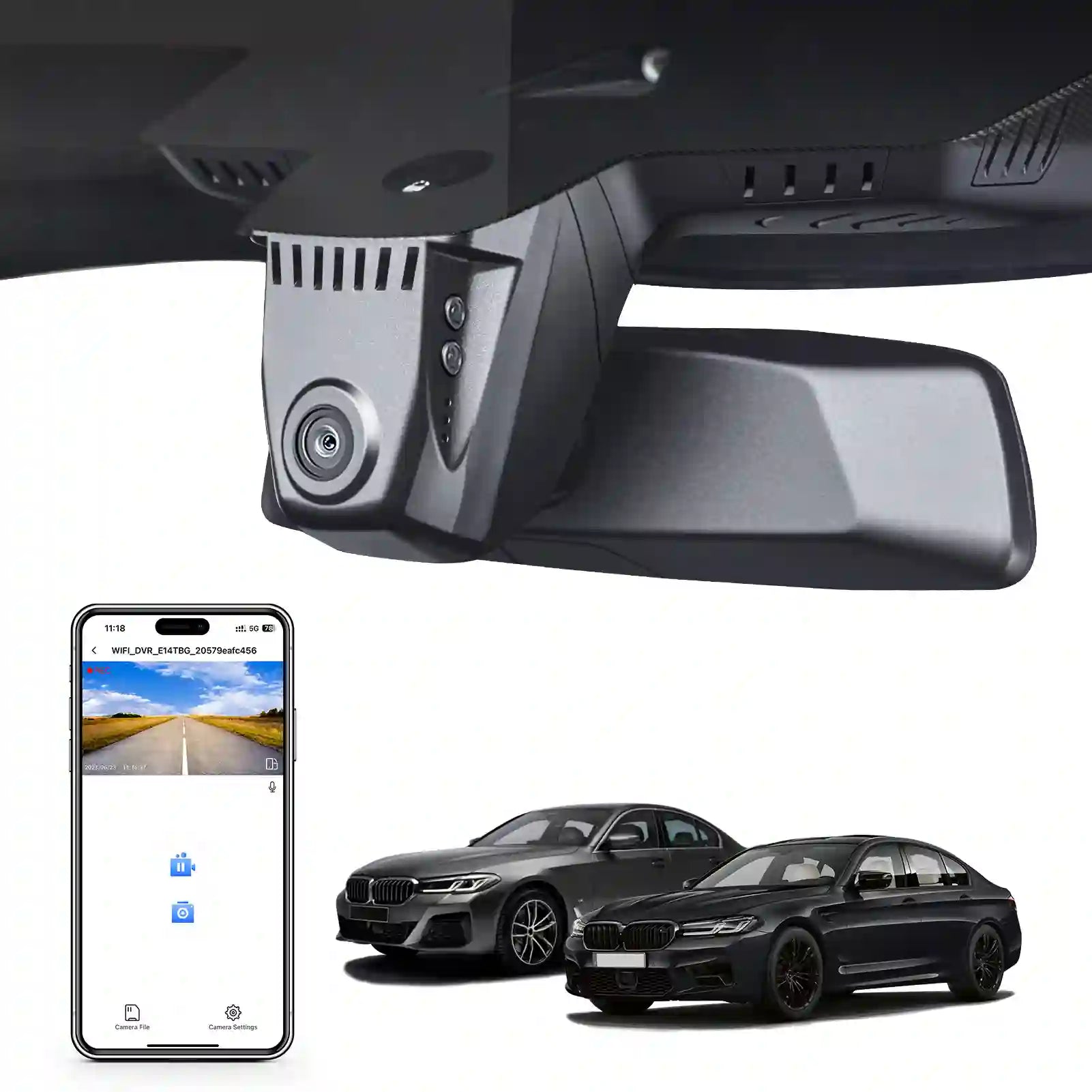 OEM Manufacturer OEM Look BMW 5 Series Dash Cam