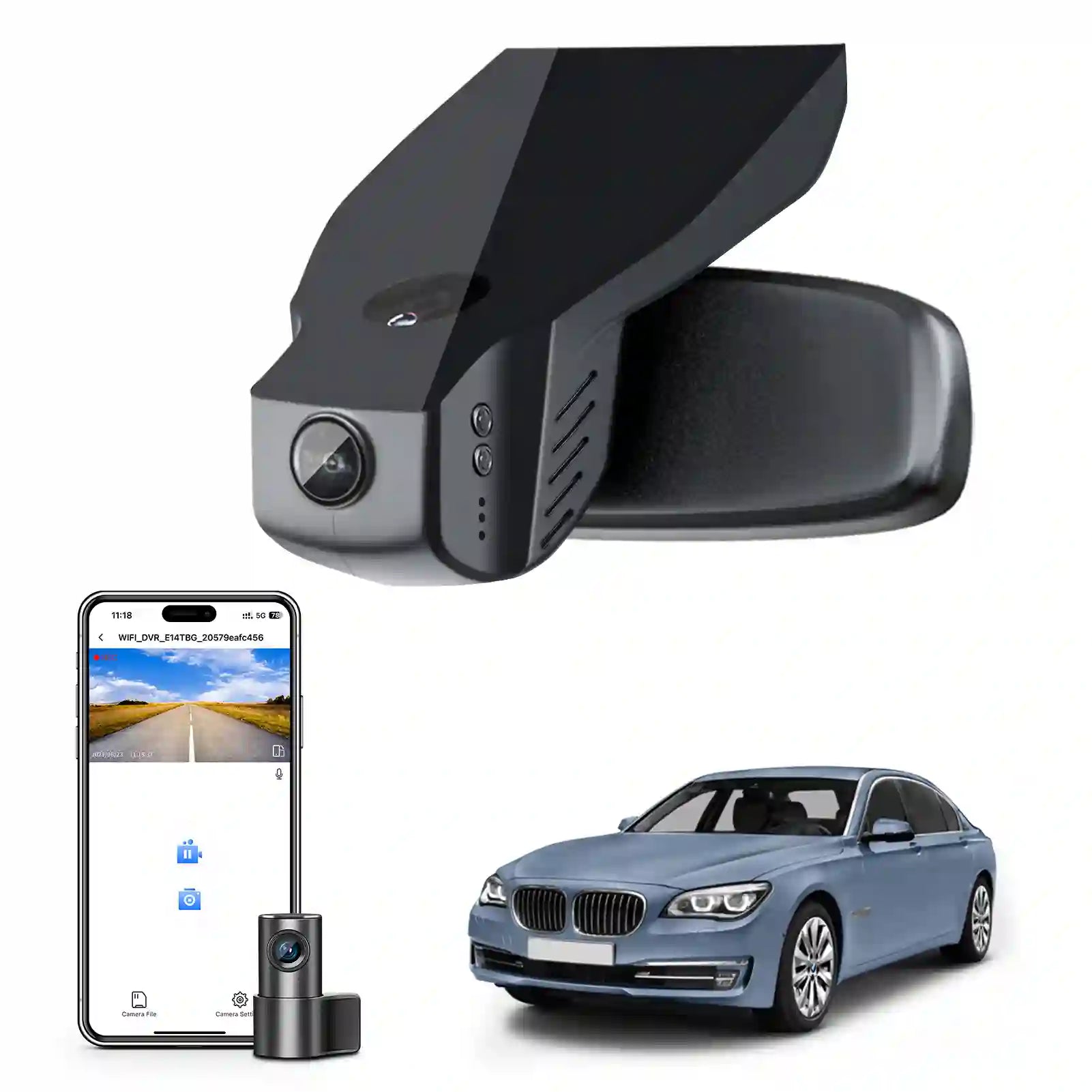 Car Electronics Distributor OEM Look BMW 7 Series Gen5 F01 F02 F03 F04 Dash Cam