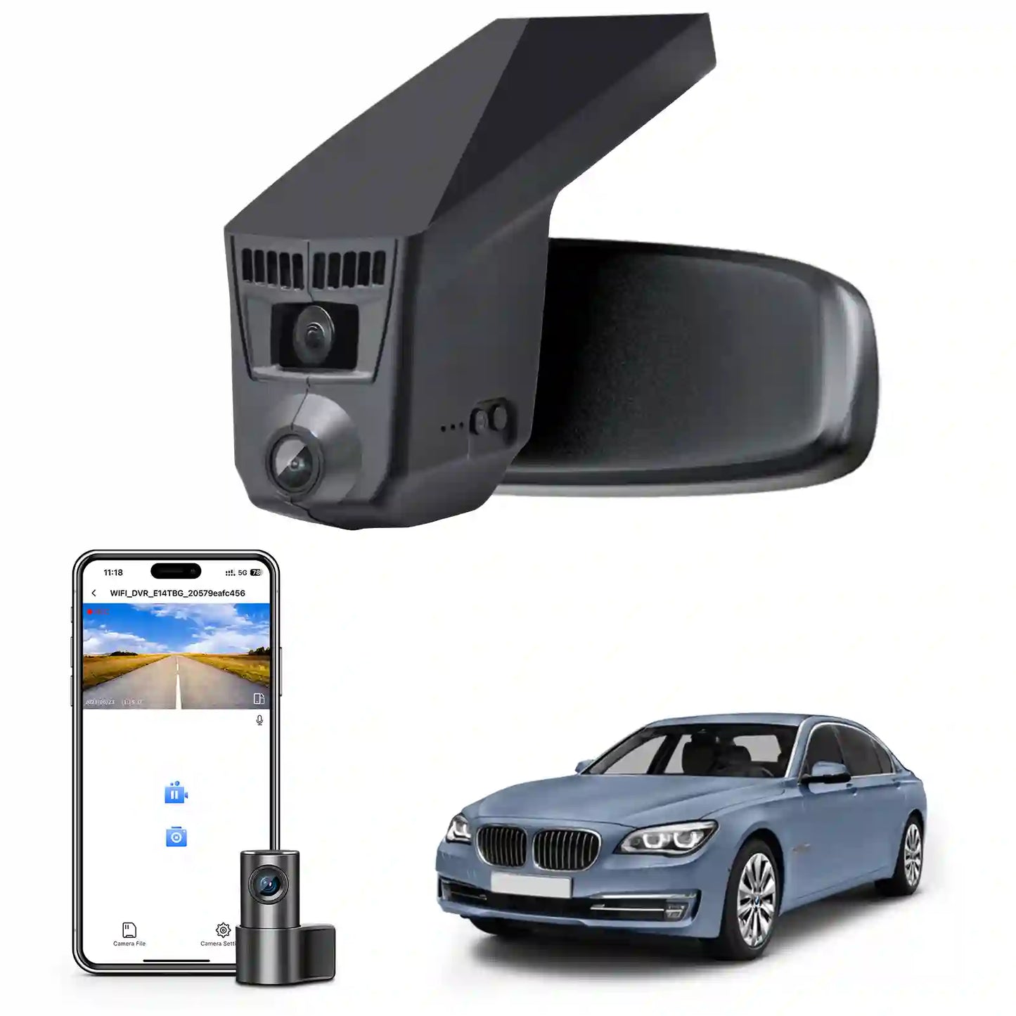 OEM Supplier OEM Look BMW 7 Series Gen5 F01 F02 F03 F04 Dash Cam