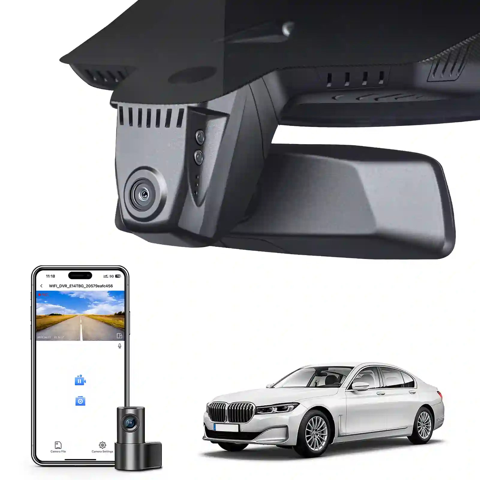 Automotive Electronics Supplier OEM Look BMW 7 Series Gen6 G11 G12 Dash Cam