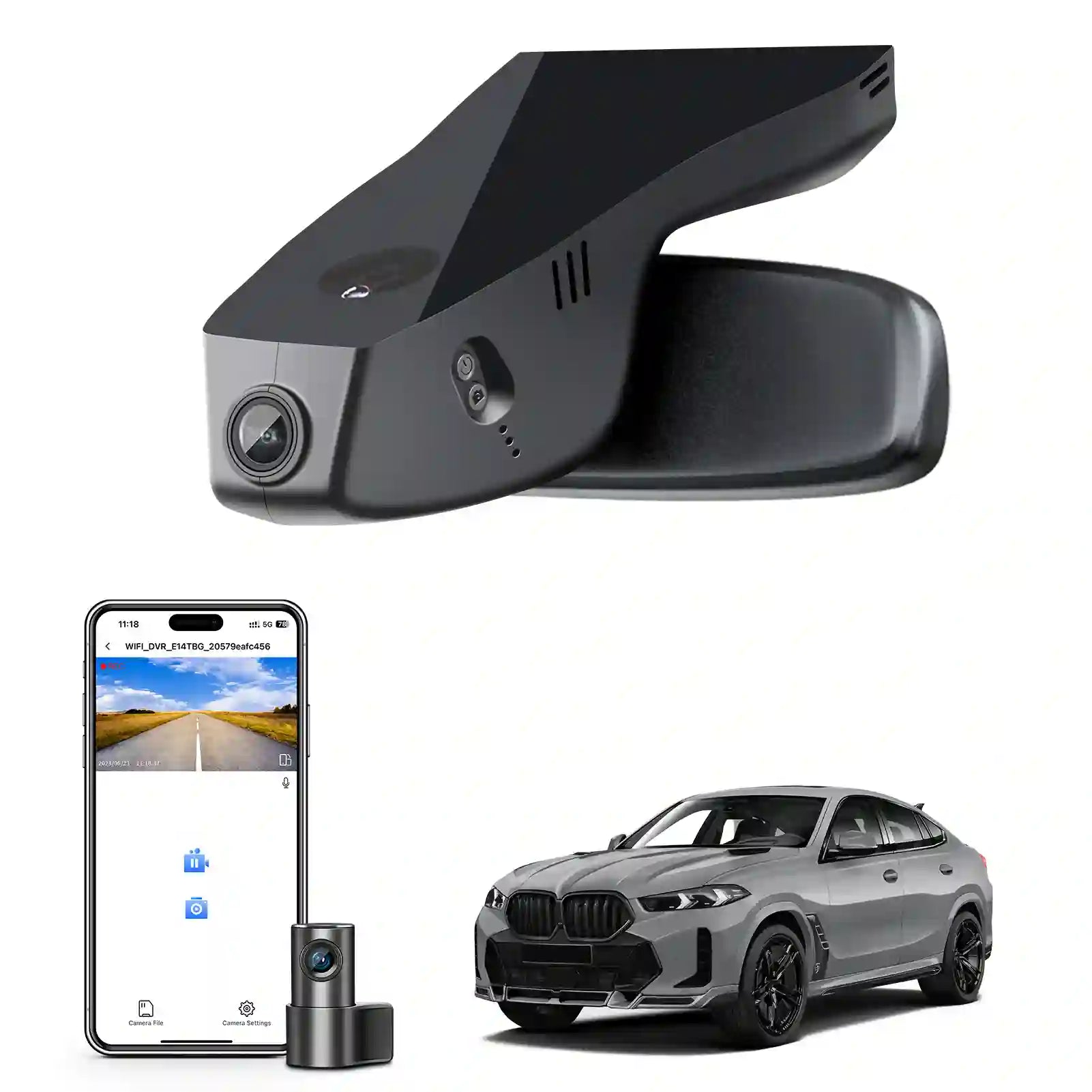 OEM Supplier OEM Look BMW X6 Gen3 G06 Dash Cam