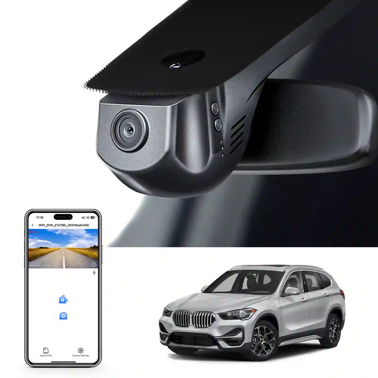 OEM Manufacturer OEM Look BMW X1 Dash Cam