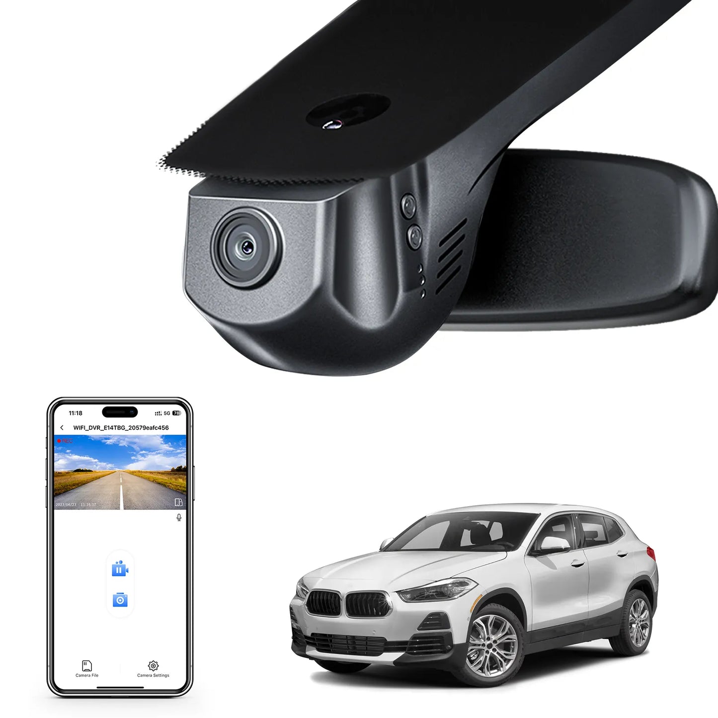 Factory Direct OEM Look BMW X2 Dash Cam