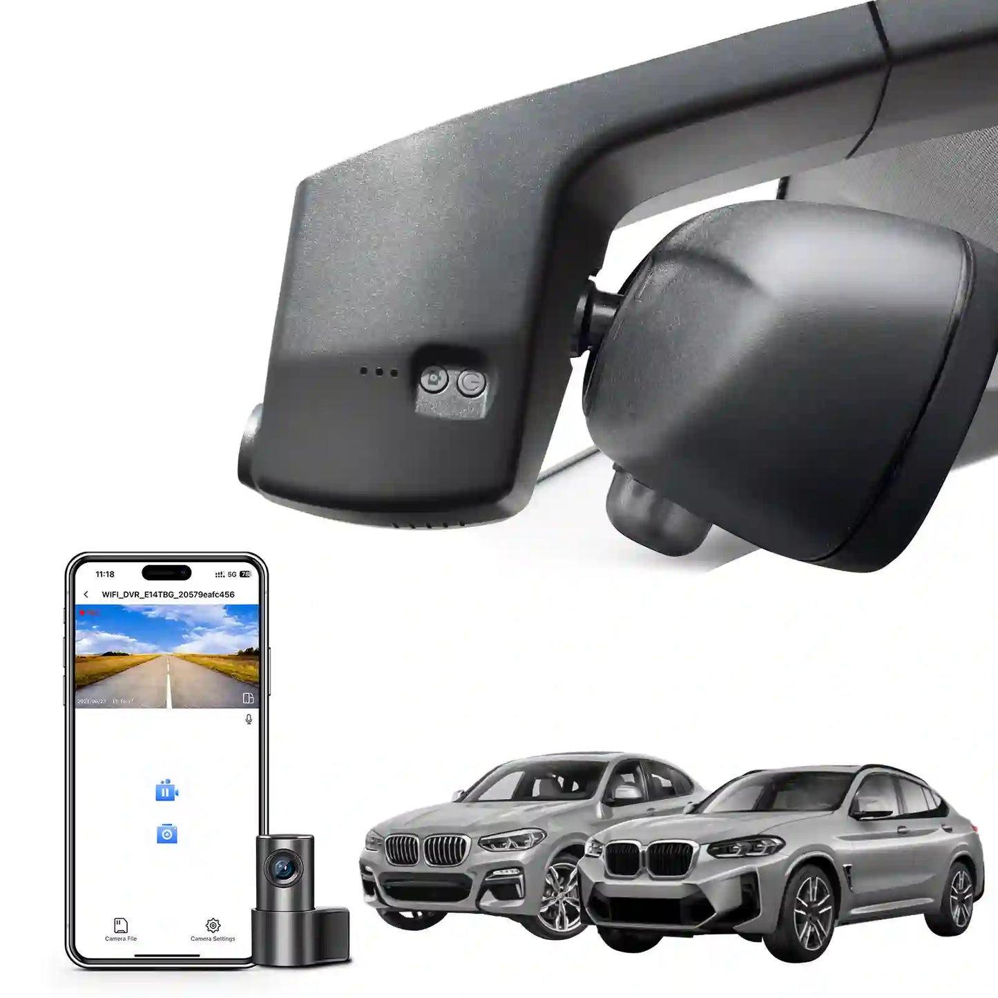 OEM Manufacturer OEM Look BMW X4 Dash Cam