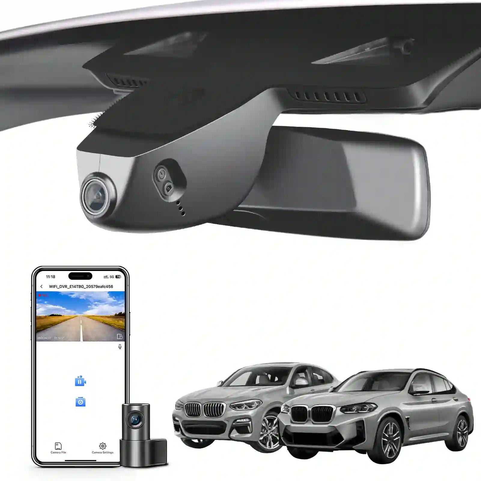 OEM Supplier OEM Look BMW X4 Dash Cam
