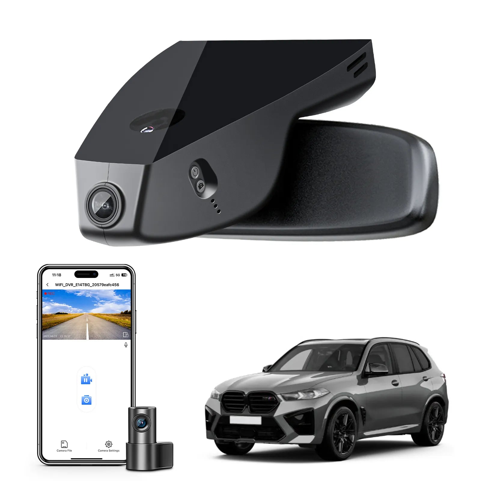 OEM Supplier OEM Look BMW X5 Dash Cam
