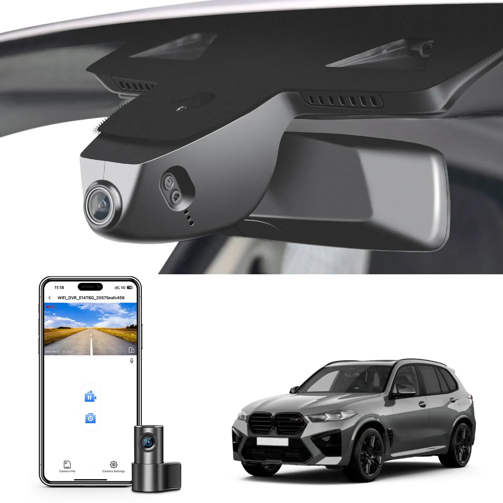 OEM Manufacturer OEM Look BMW X5 Dash Cam