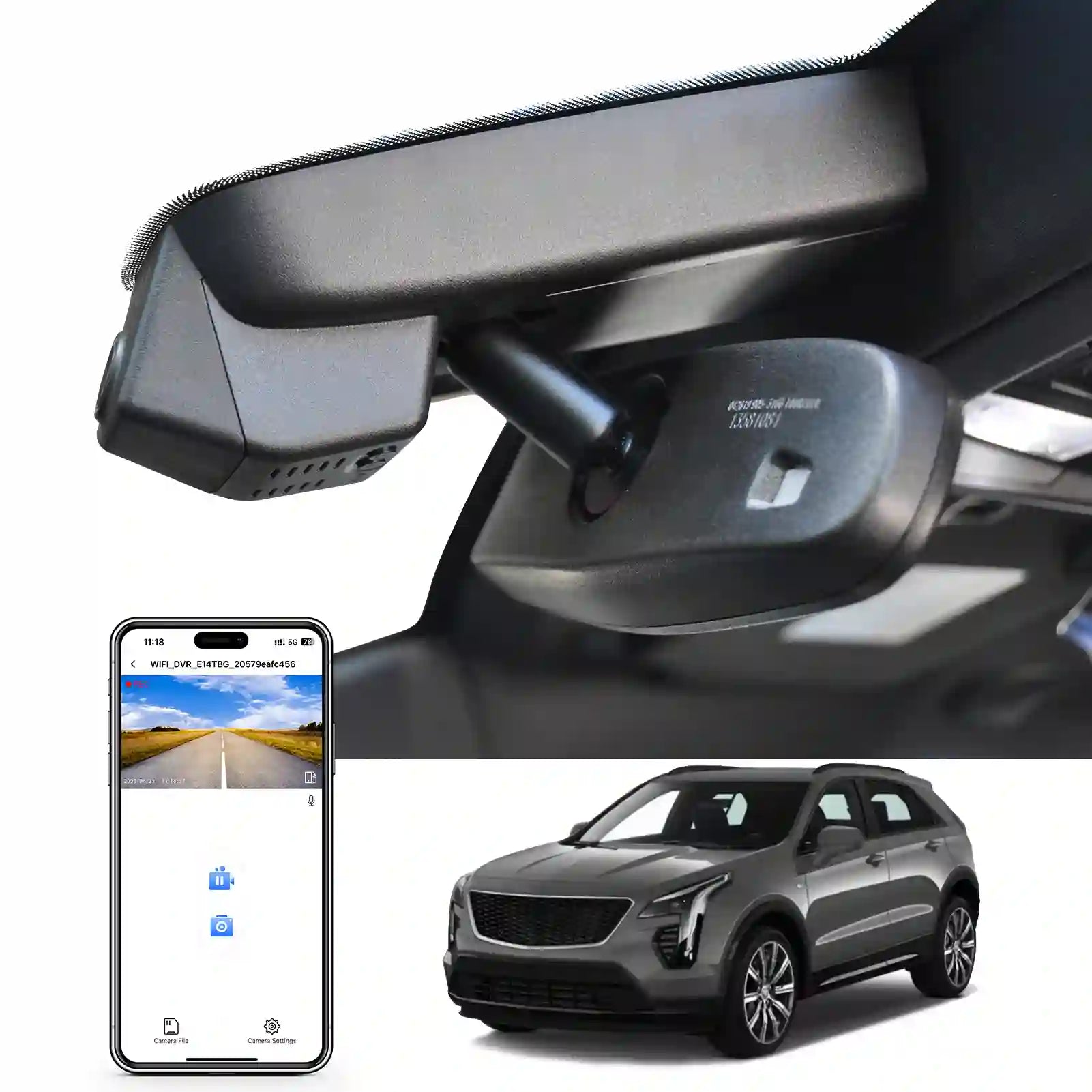 Aftermarket Supplier OEM Look Cadillac XT4 Dash Cam