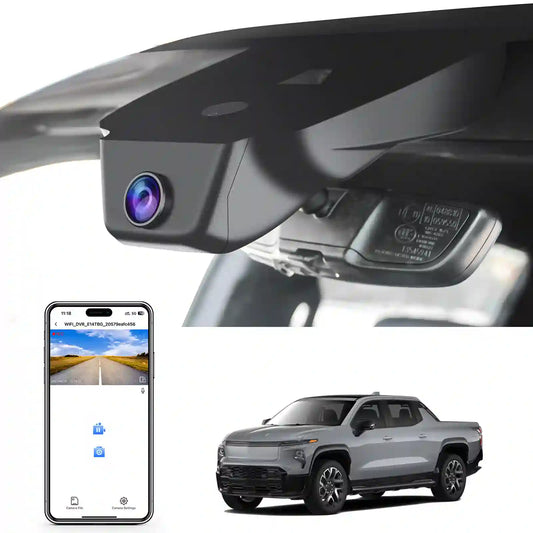 OEM Look Chevy Silverado EV Dash Cam for Car Security Installers