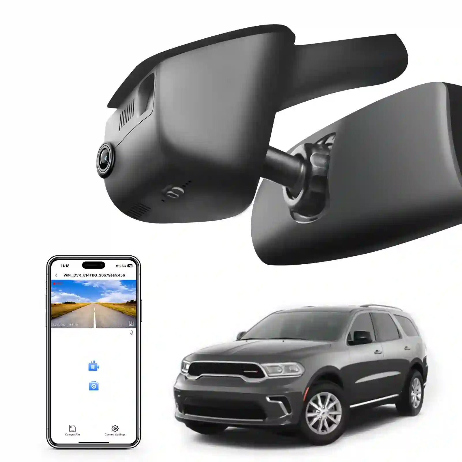 Bulk Order OEM Look Dodge Durango Dash Cam