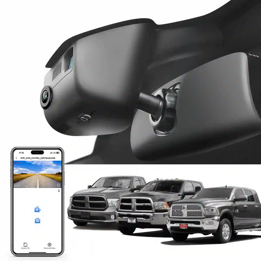 Automotive Electronics Supplier OEM Look 4th Gen RAM 1500/2500/3500 Dash Cam