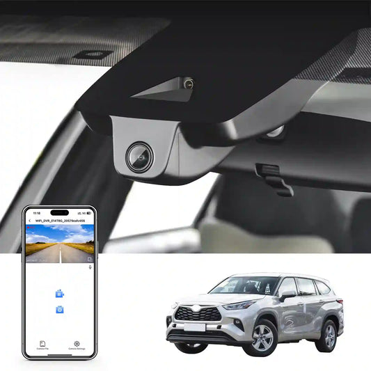 OEM Look Toyota Highlander Dash Cam For Aftermarket Shops