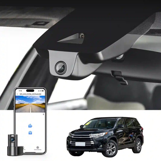 OEM Look Toyota Highlander Dash Cam for Car Security Installers