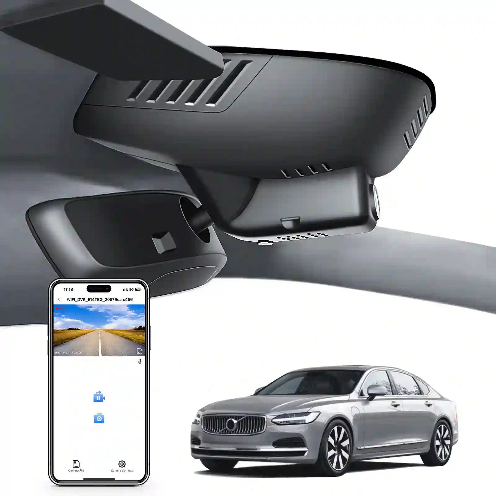 OEM Manufacturer OEM Look Volvo S90 V90 Dash Cam
