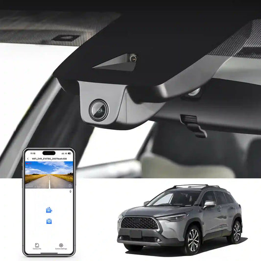 Automotive Electronics Supplier OEM Look Toyota Corolls Cross Dash Cam