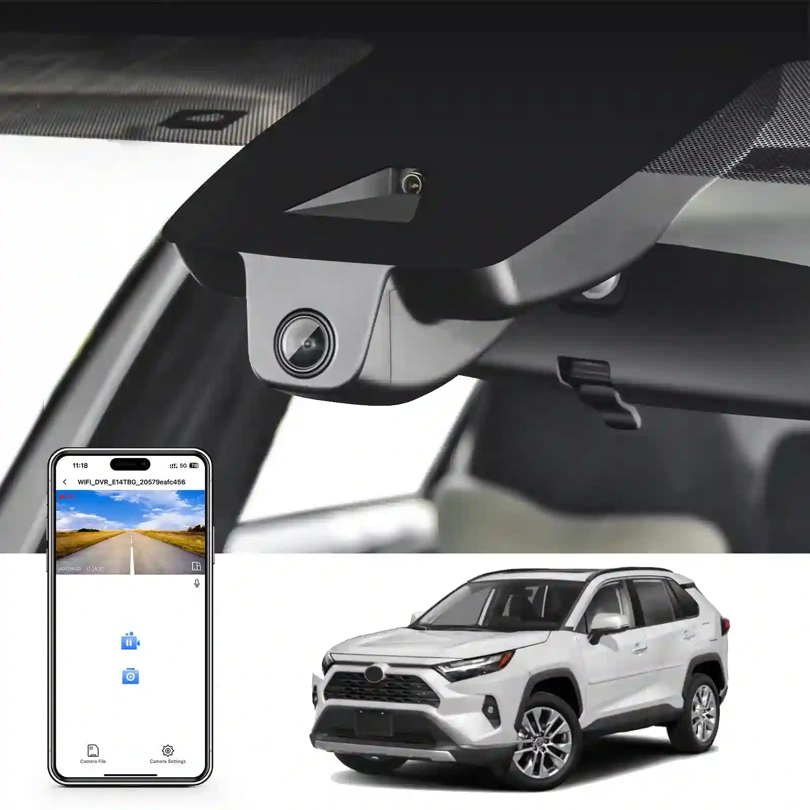 OEM Manufacturer OEM Look Toyota RAV4 Dash Cam