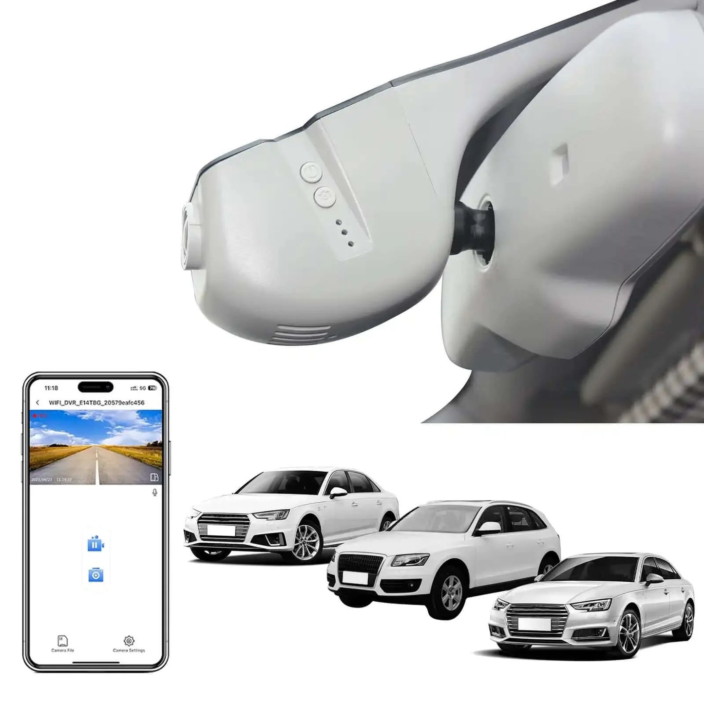Bulk Order OEM Look Audi Model B Gray Dash Cam