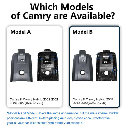 OEM Look Toyota Camry Dash Cam for Car Security Installers
