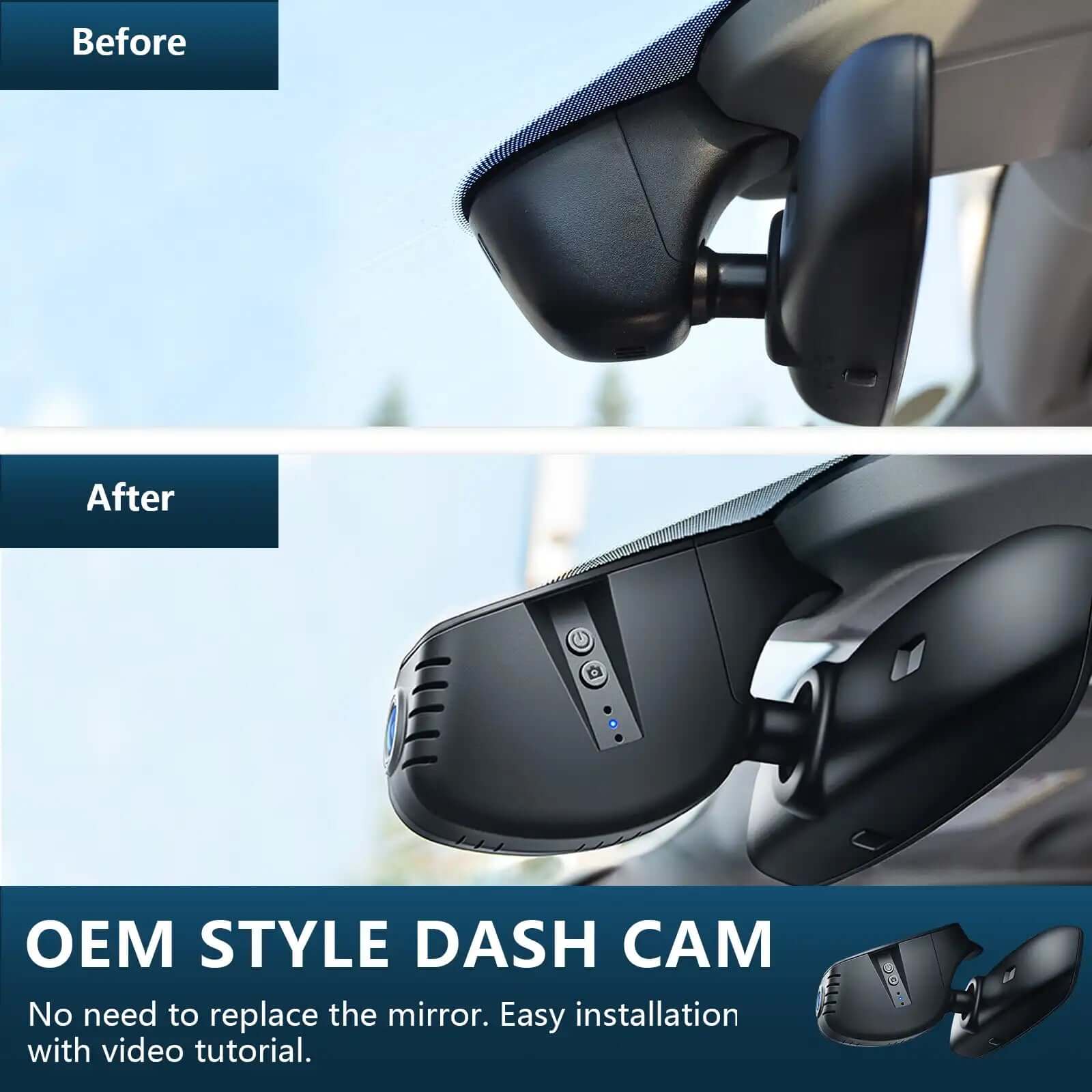 Factory Fit Audi Dash Camera