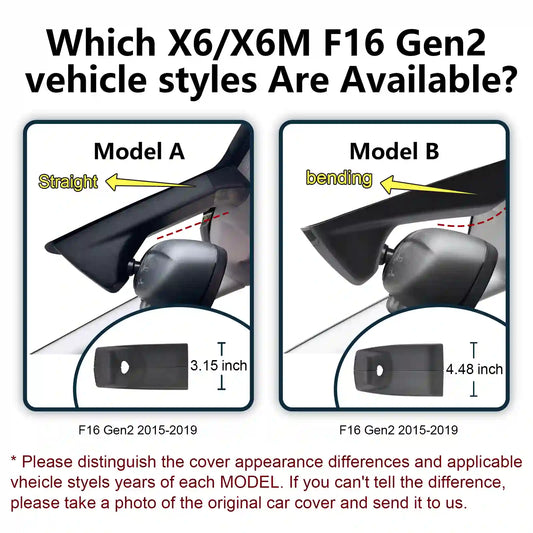 OEM Look BMW X6 Gen2 F16 Dash Cam For Installers