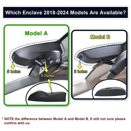 OEM Look Buick Enclave Dash Cam For Aftermarket Shops
