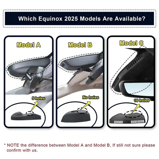 OEM Look Chevy Equinox Dash Cam for Auto Parts Stores