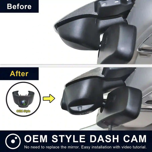 OEM Look Chrysler 200 Dash Cam For Aftermarket Shops