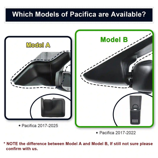 OEM Look Chrysler Pacifica Dash Cam for Auto Parts Stores