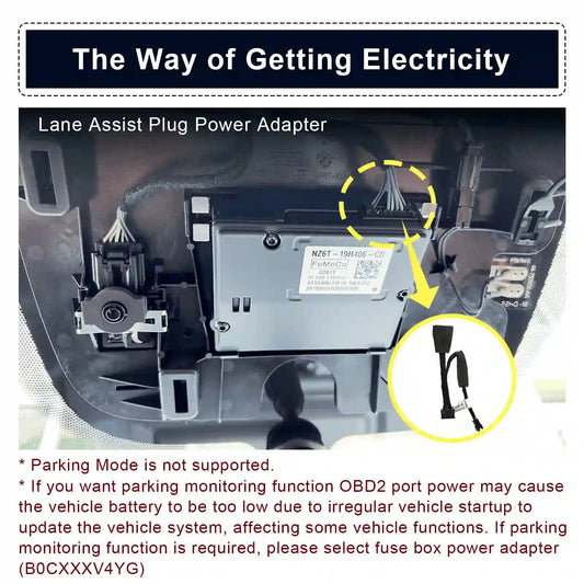 OEM Look Ford Maverick Dash Cam for Auto Parts Stores