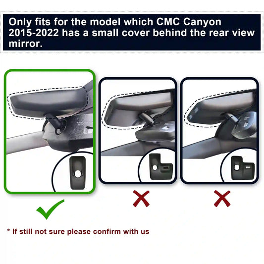 OEM Look GMC Canyon Dash Cam for Car Security Installers