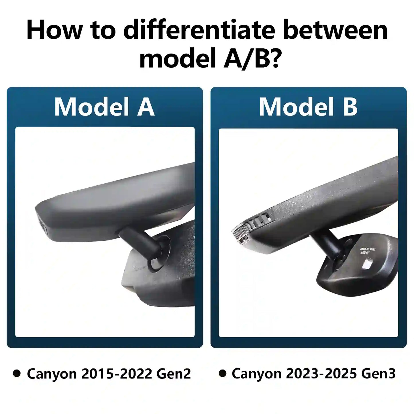 Factory Fit CMC canyon Dash Camera