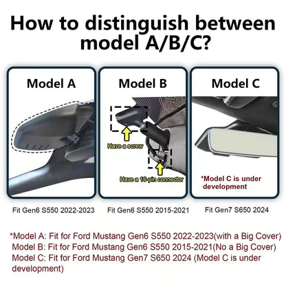 OEM Style Ford Mustang Fleet Dash Cam