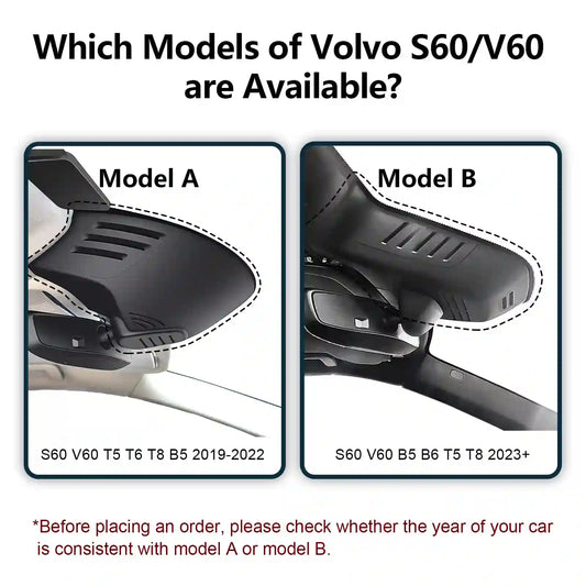 OEM Look Volvo S60 V60 Dash Cam For Fleet Vehicles