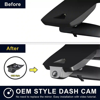 OEM Look Toyota RAV4 Dash Cam For Aftermarket Shops