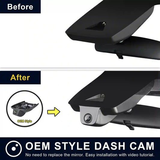 OEM Look Toyota Sienna Dash Cam For Aftermarket Shops