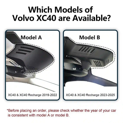 Factory Fit Volvo XC40 & XC40 Recharge Dash Camera