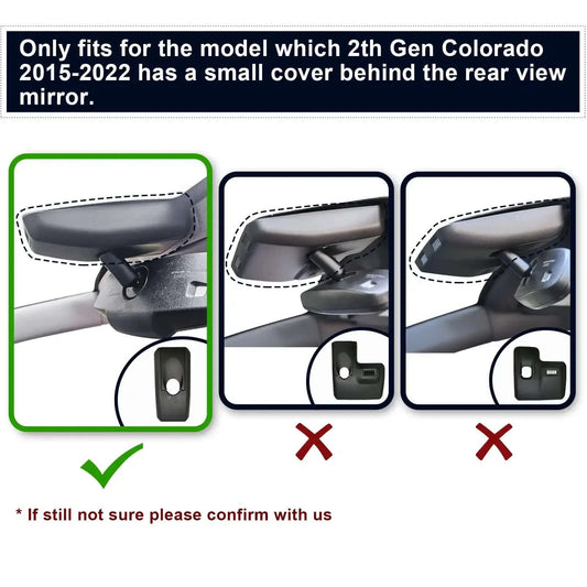 OEM Look Chevy Colorado Dash Cam For Installers