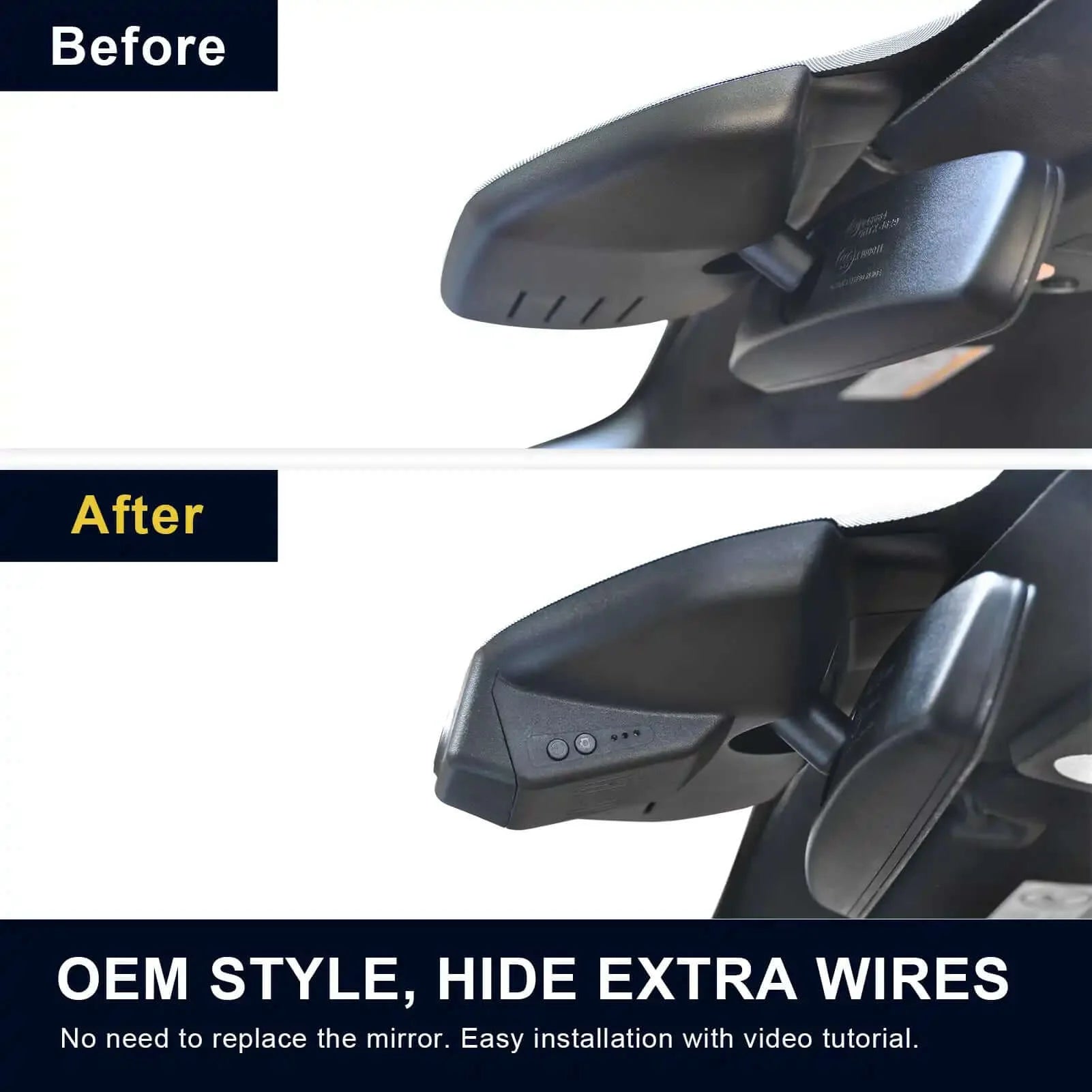 OEM Manufacturer OEM Style Ford Mustang Fleet Dash Cam