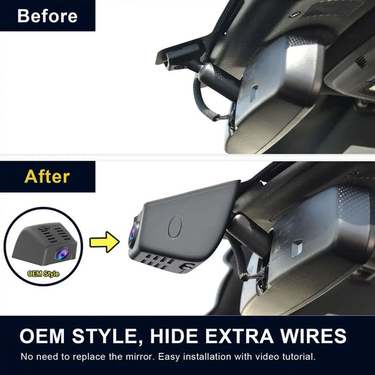 OEM Look Ford 1st Gen Maverick Dash Cam for Car Security Installers
