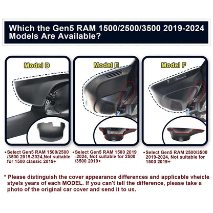 OEM Look 4th Gen RAM 1500/2500/3500 Dash Cam