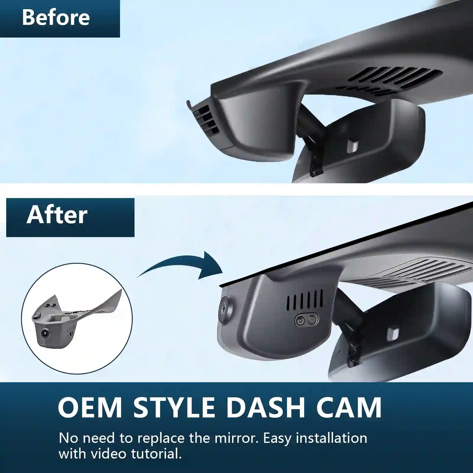 Custom Fit  Dash Cam Kit