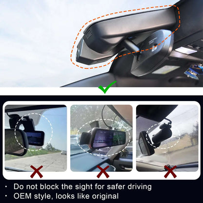 OEM Look Chevy malibu Dash Cam For Installers