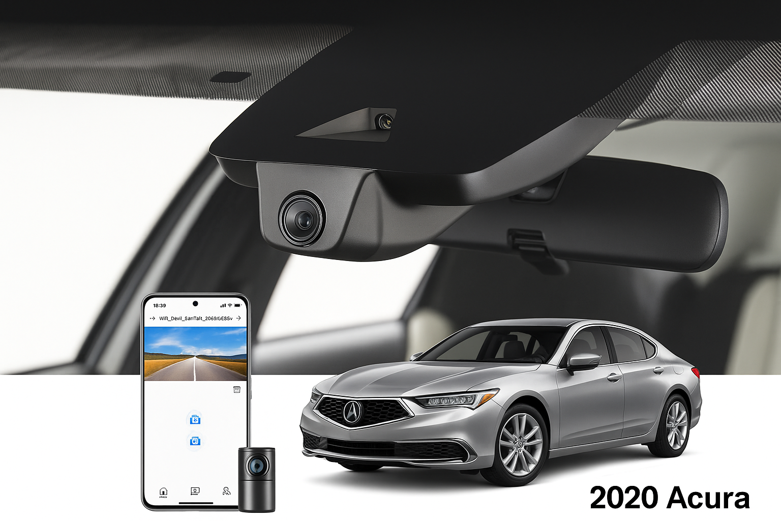 Stealth Install Vehicle Camera System for 2020 Acura TLX Sedan | Bulk Supplier