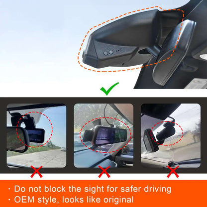 OEM Style Ford Mustang Fleet Dash Cam for Auto Parts Stores