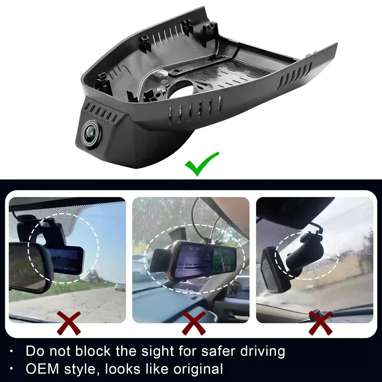 OEM Look  Dash Cam