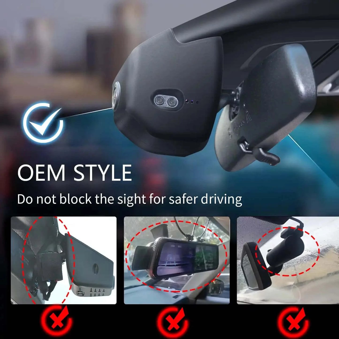 Bulk Order Factory Fit civic Dash Camera