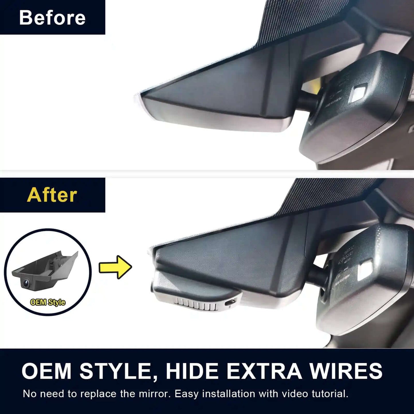 Bulk Supplier Custom Fit Ford Taurus Dash Cam Kit